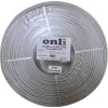 Onli 2+1 1x0,50 mini Coax 2x0,50mm 100 metre CCA Kamera Kablosu