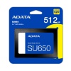 Adata 512GB 2.5 SU650 520-450MB-s ASU650SS-512GT-R Ssd Harddisk