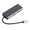 Qgeem QG-UH09 USB 3.0 Type C 9in1 2xHDMI-VGA-TF SD Kart Okuyucu-USB 3.0-USB 2.0 Hub