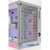 Tiranozor Ti-Game Pulse-W 6 Rgb Fan Beyaz Mesh Gamıng Kasa Power Yok