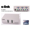 S-link SL-2021 2pc-1mn vga+ps-2 Manuel Kablolu Kvm Switch