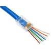 Nova RJ45 Cat6 Açık Uçlu 100lü Paket  Konnektör Delikli