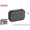 Asonic AS-02 Gümüş Bluetooth 3W TF-USB Destekli Speaker