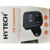 Hytech HY-XCB33 Çift USB 5V 2.1A Led Ekran USB+TF Desteği Siyah Bluetooth Fm Transmitte