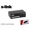 S-link SL-BNC4 4 Port Bnc Splıtter