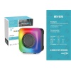 KTS 1373 Siyah Bluetooth M-sd-Usb RGB Ses Bombası