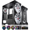 Raijintek SILENOS PRO 3 Adet Adreslenebilir ARGB LED Fanlı, Çift Taraflı Tempered Glass ATX Kasa