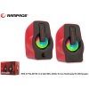 Rampage RMS-G7 Falsetto 2.0 6 Watt Kırmızı 5v Usb