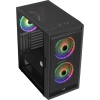 Aerocool AE-GRPHT Graphite ARGB ATX Mid Tower Kasa