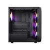 1ST PLAYER ARIYA AY7 SİYAH 750W 80+ ARGB 4X12CM FAN TEMPERLİ CAM MESH USB 3.0 ATX KASA