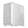 1ST PLAYER ARIYA AY7 BEYAZ 650W 80+ ARGB 4X12CM FAN TEMPERLİ CAM MESH USB 3.0 ATX KASA