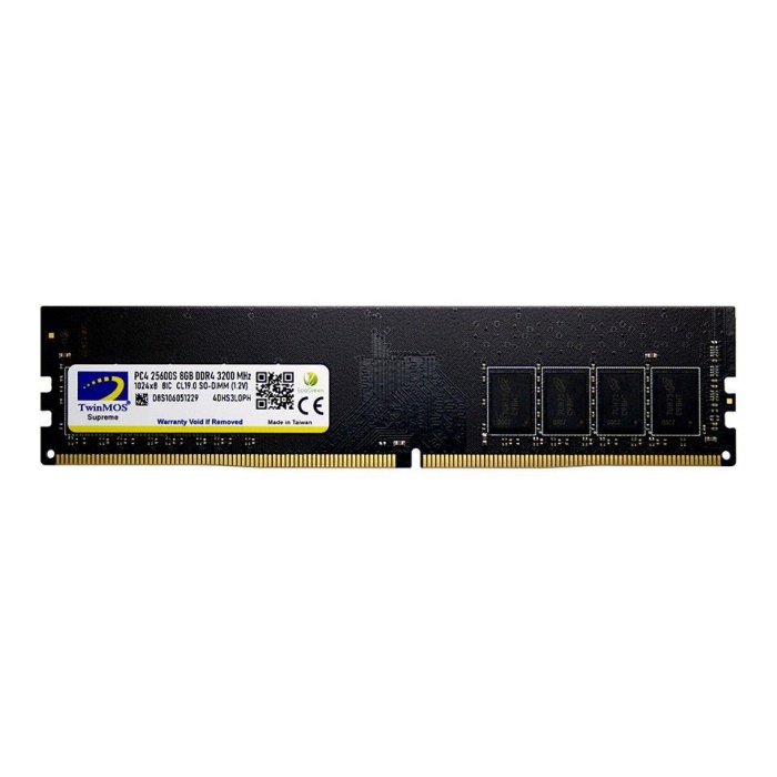 8 GB DDR4 3200MHZ TWINMOS DT MDD48GB3200D