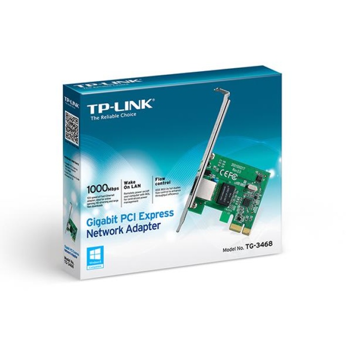 TP-LINK TG-3468 10/100/1000 PCI-EX ETHERNET KARTI