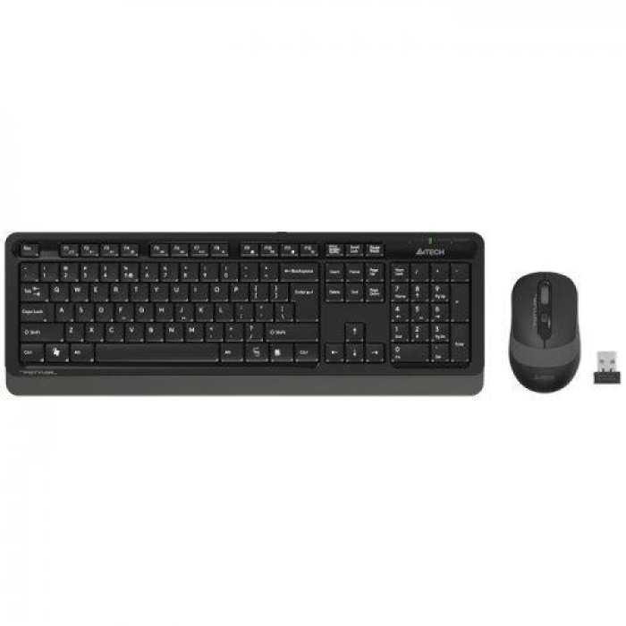 A4 TECH FG1010 GRİ Q MM 2.4G KABLOSUZ KLAVYE MOUSE SET