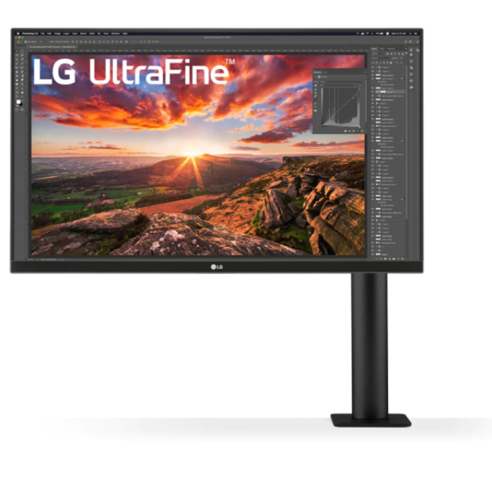 27 LG 27UN880P-B IPS 5MS 60HZ 2XHDMI 1XDP USB-C UHD 4K 3840X2160 HOPARLOR VESA PIVOT SIYAH