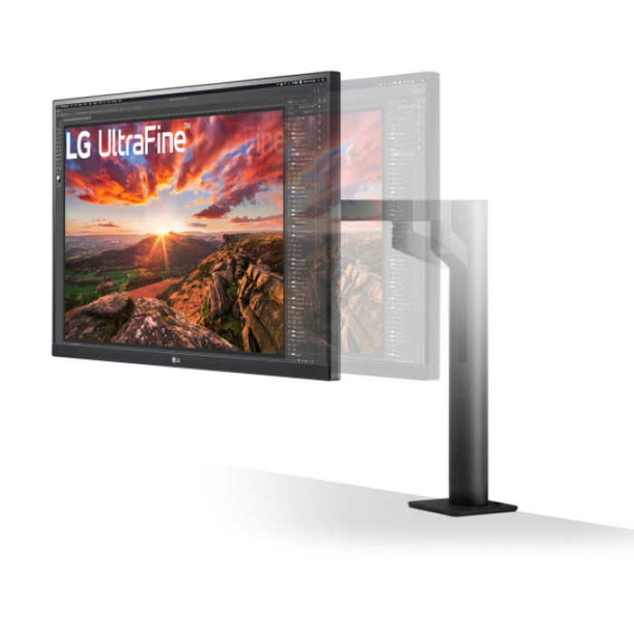 27 LG 27UN880P-B IPS 5MS 60HZ 2XHDMI 1XDP USB-C UHD 4K 3840X2160 HOPARLOR VESA PIVOT SIYAH