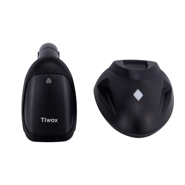 TIWOX VSW-121 1D LAZER KABLOSUZ BARKOD OKUYUCU + BATARYA + CRADLE