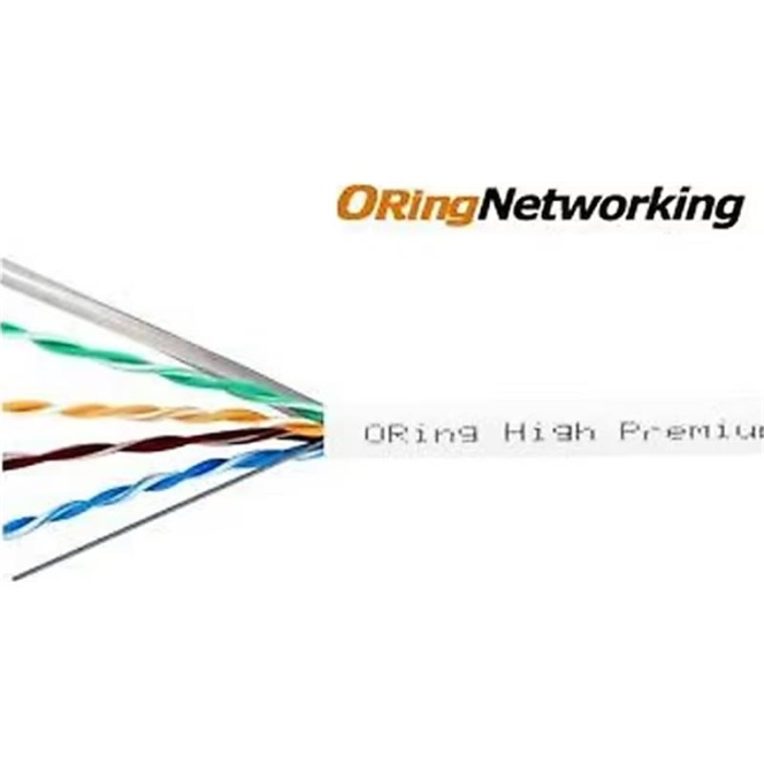 ORING RW-U0605WH U/UTP CAT6 23AWG LSZH 250MHZ 500 METRE BAKIR GRI RENK NETWORK KABLOSU