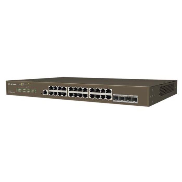 IP-COM G5328F 24 PORT GIGABIT + 4X1GB SFP UPLINK L3 YÖNETİLEBİLİR RACKMOUNT SWITCH