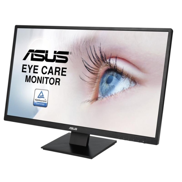 27 ASUS VA279HAE 6MS 60MHZ 1XVGA 1XHDMI FHD 1920X1080 DÜŞÜK MAVİ IŞIK FLICKER-FREE VESA SİYAH