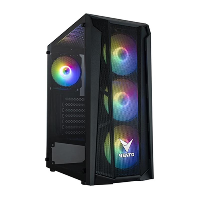 VENTO VG15FE 650W 80+ 4X120MM RGB FAN GAMING SİYAH KASA