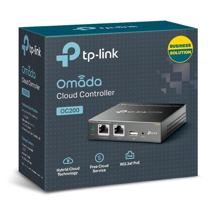 TP-LINK OMADA OC200 2X10/100 1XUSB 2.0 HARDWARE CONTROLLER