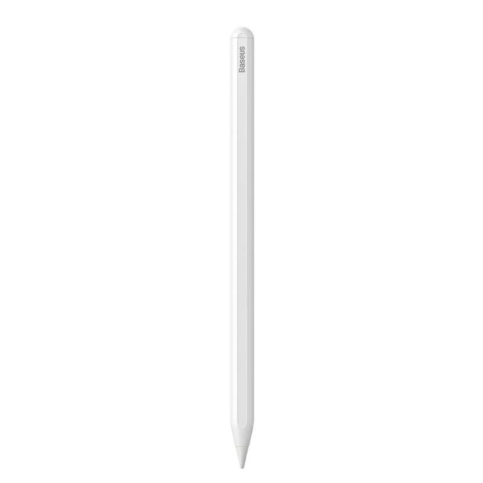 BASEUS SMOOTH SXBC020002 WIRELESS CHARGING CAPACITIVE STYLUS PEN AKTIF VERSIYON IPAD KALEMİ BEYAZ