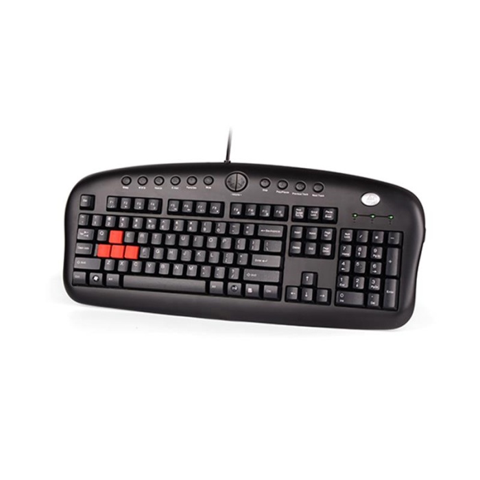 A4 TECH KB-28 Q TR MM SİYAH USB KABLOLU GAMING KLAVYE