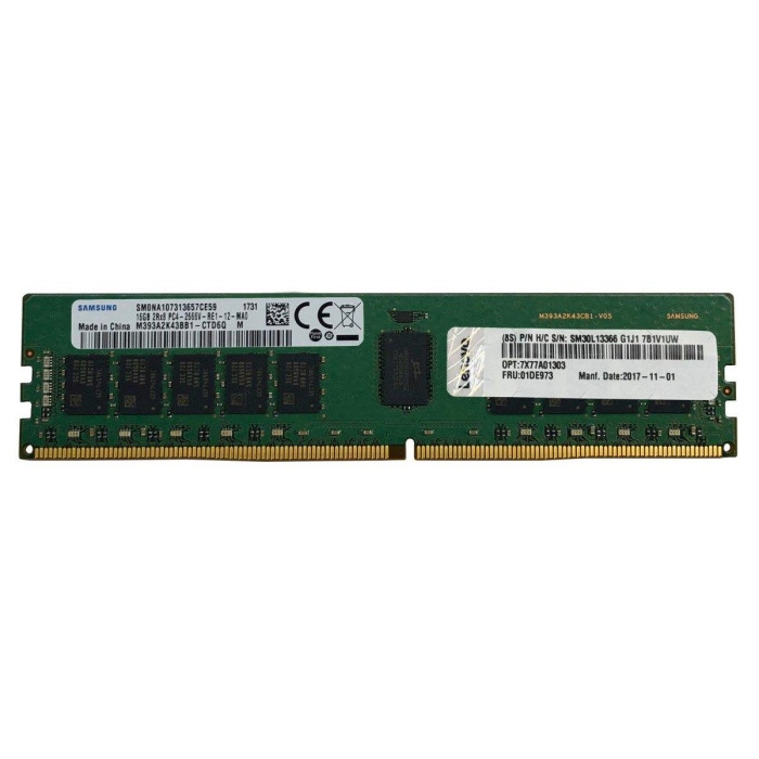 32 GB DDR4 2933MHZ LENOVO RDIMM 2RX4 THINKSYSTEM 4ZC7A08709