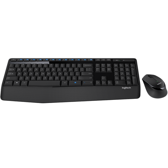 LOGITECH MK345 Q TR MM KABLOSUZ KLAVYE MOUSE SET SİYAH 920-006514