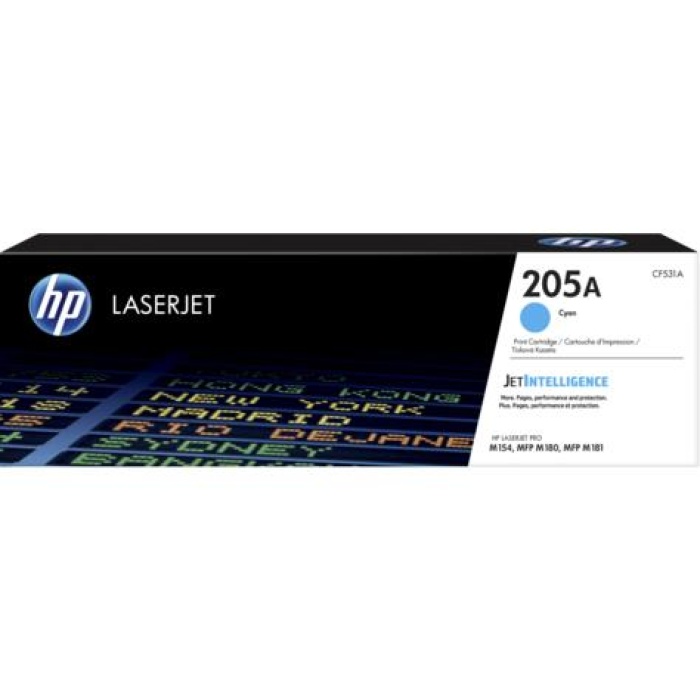 HP CF531A NO:205A MAVI TONER 900 SAYFA