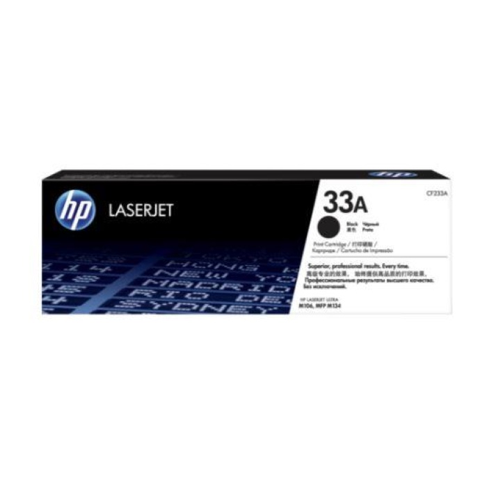 HP 33A BLACK 2300 SAYFA TONER CF233A