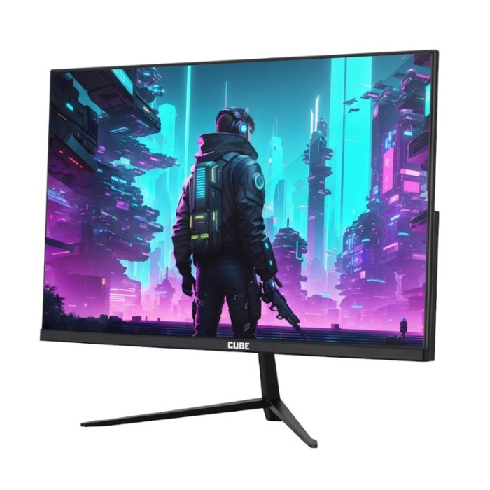 23.8 CUBE PF-24V165F VA 1MS 165HZ HDMI DP USB FHD 1920X1080 FREESYNC VESA RGB SIYAH GAMING