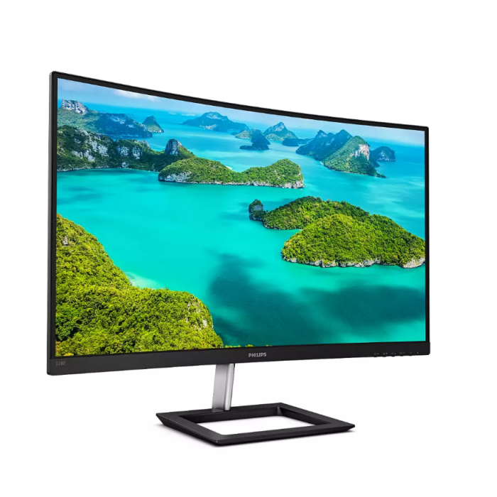 31.5 PHILIPS 328E1CA/00 4MS 60MHZ 2XHDMI 1XDP 4K UHD 3840X2160 HOPARLÖR FLICKER-FREE DÜŞÜK MAVİ IŞIK CURVED VESA SİYAH