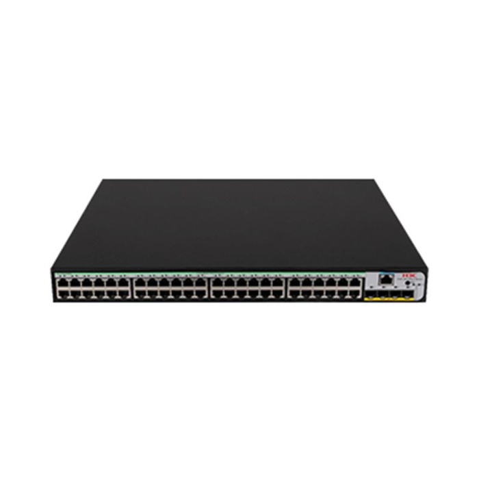 H3C 9801A412 S5120V3-52P-PWR-LI 48 PORT GIGABIT+4X1GB SFP 1XCONSOLE PORT YÖNETİLEBİLİR 370W POE RACKMOUNT SWITCH