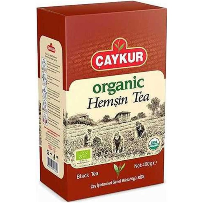 Çaykur Organik Hemşin Karton Kutu Çay 400 gr