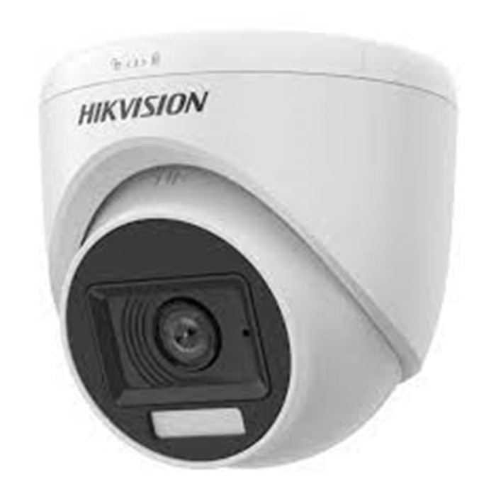 Hikvision DS-2CE76D0T-EXLPF TVI 1080P 2mp 2.8mm Sabit Lensli Dual Light Dome Kamera