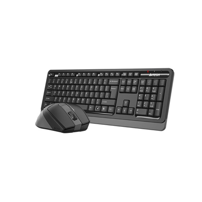 A4 Tech Fg1035 2.4G Gri Q Fn-Mm Klv+Optik Mouse Set