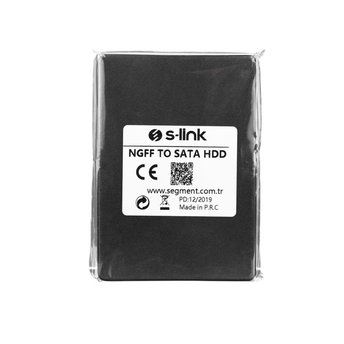 S-link NGFF TO SATA Harici 2.5 Siyah Hdd Kutusu