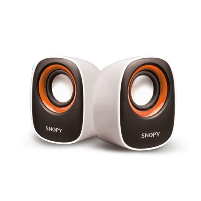 Snopy SN-120 Beyaz Sarı Usb Speaker