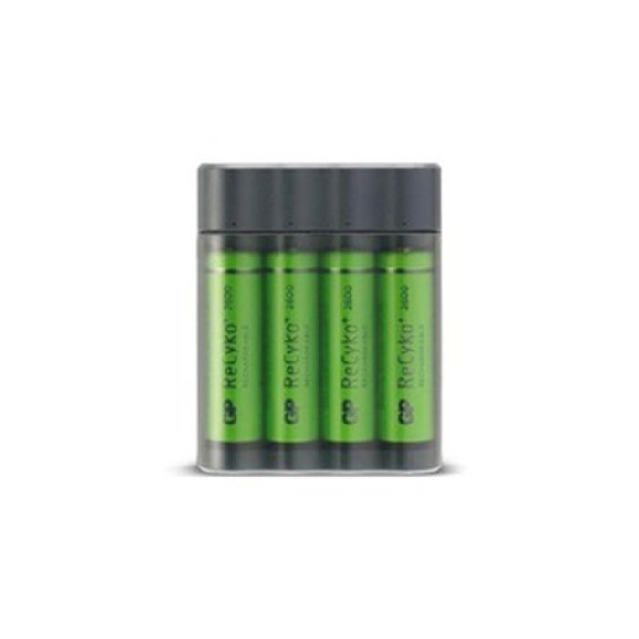 GP X411 AA 2700 mAh Şarjlı Kalem Pil 4 Adet + Şarj Cihazı Gpx411270AAHCEMTB-2EAB4