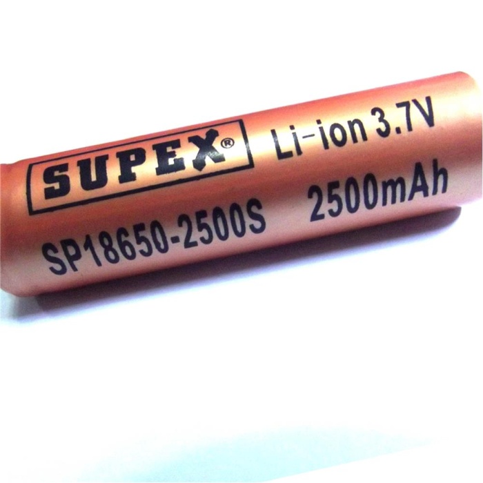 Supex ICR14500-900F-5C 900MA 3.7V 5C Lityum ion Pil