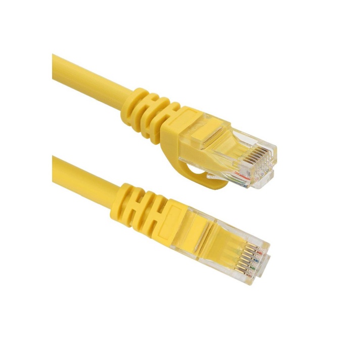 Vcom NP611B-Y-10.0 Cat6 10.0MT Sarı Utp Patch Kablo