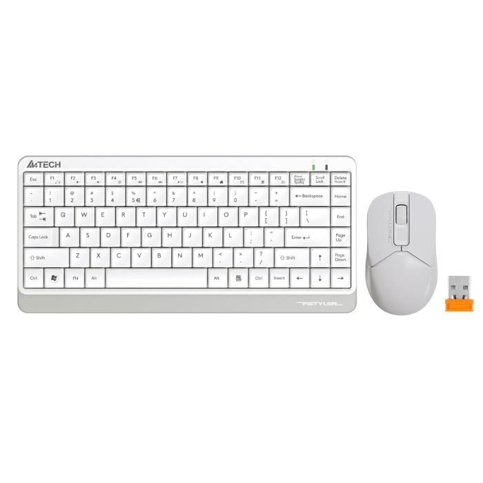 A4 Tech Fg1112 2.4G Beyaz Q Fn-Mm Klv+Optik Mouse Set