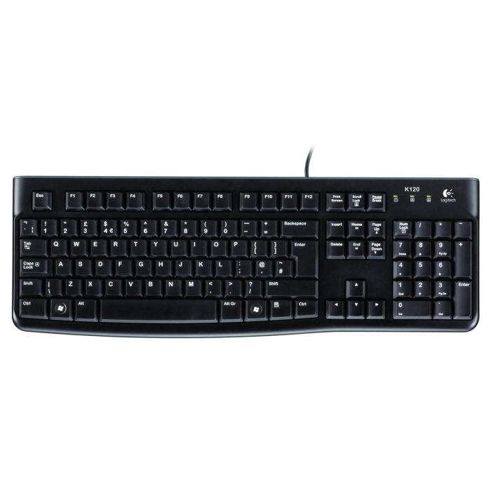 Logitech 920-002505 K120 Q Usb Siyah Kablolu Klavye