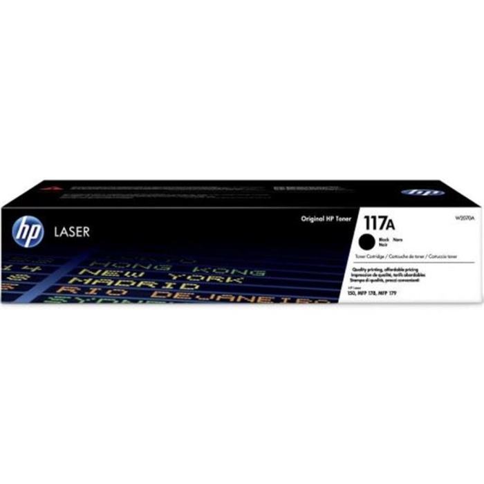 HP 117A Black Siyah 1.000 Sayfa Toner W2070A