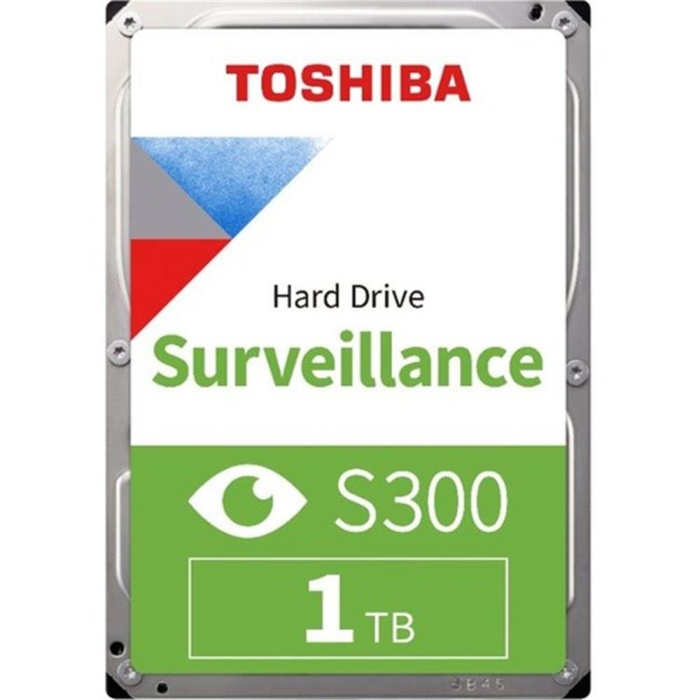 Toshiba 1Tb HDWV110UZSVA 3.5 S300 5700RPM Sata-3 6.0gb-s 64MB 7-24 Güvenlik HDWV110UZSVA HardDisk