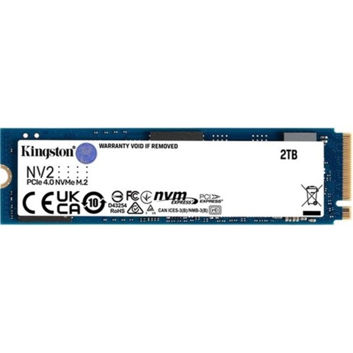 Kingston 2TB SNV2S-2000G 3500-2100MB-s PCIe NVMe M.2 SSD Disk