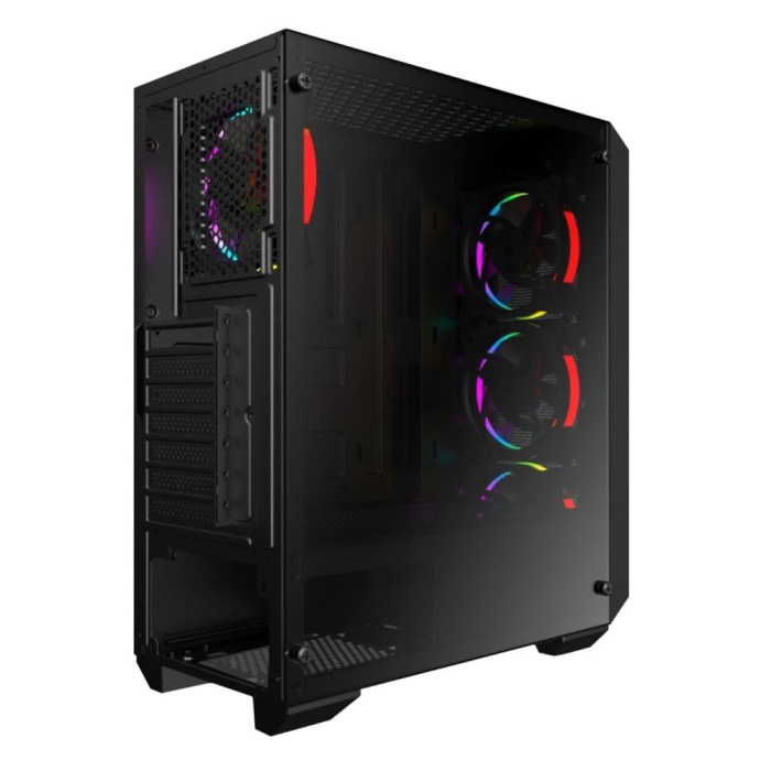 VENTO 550W 80 Plus VG10F RGB Fan ATX Gaming Kasa