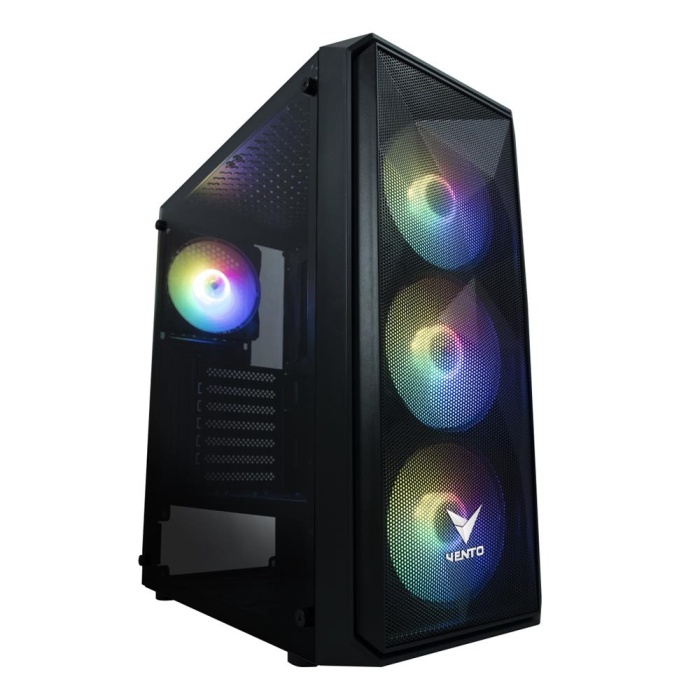 VENTO 650W 80 Plus VG10F RGB Fan ATX Gaming Kasa